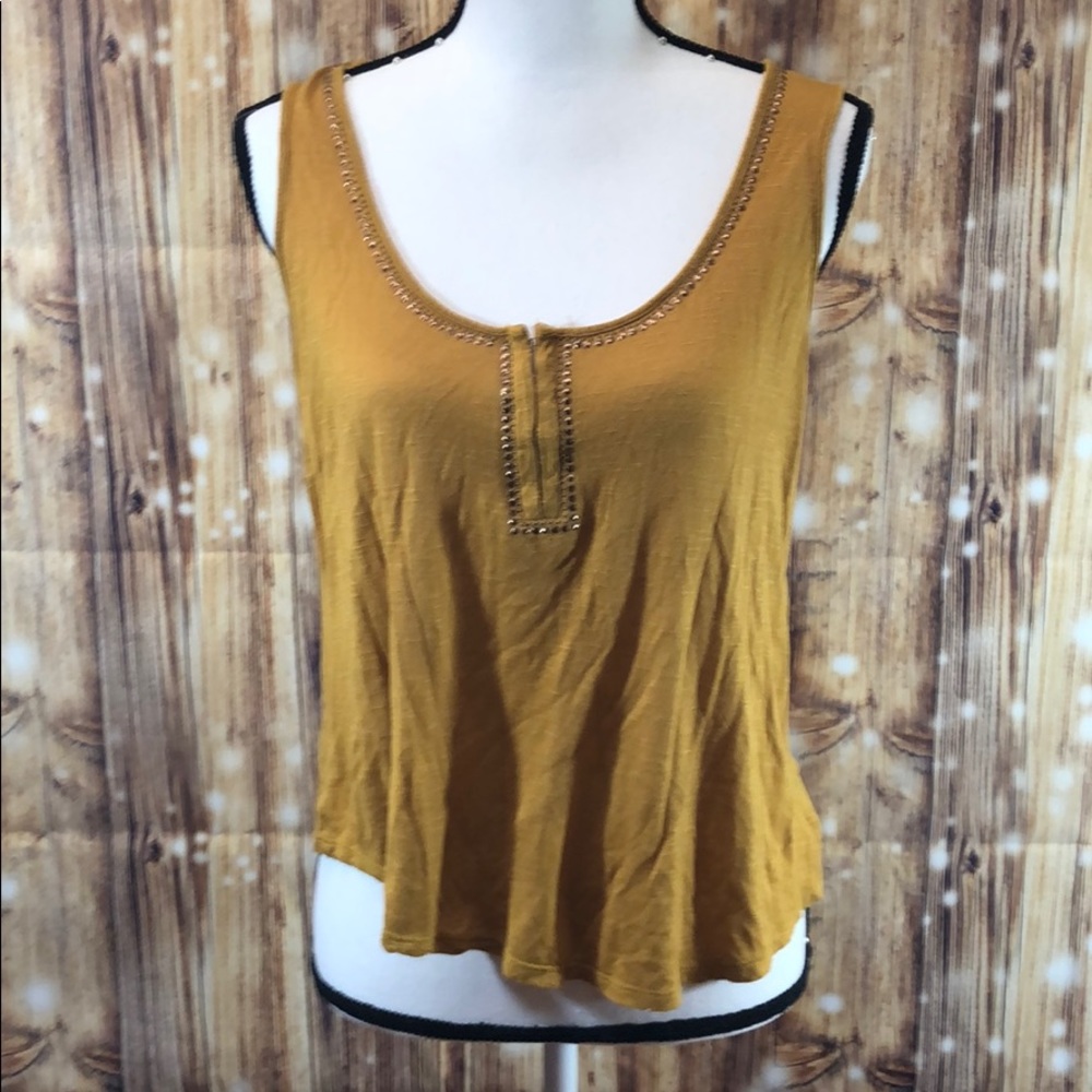 Yellow Tank top
